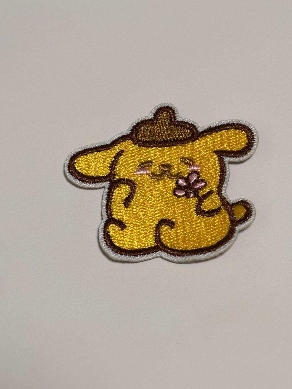 Hello Kitty Sanrio Characters Style Iron Patch Clothing Pompompurin Hat Flower